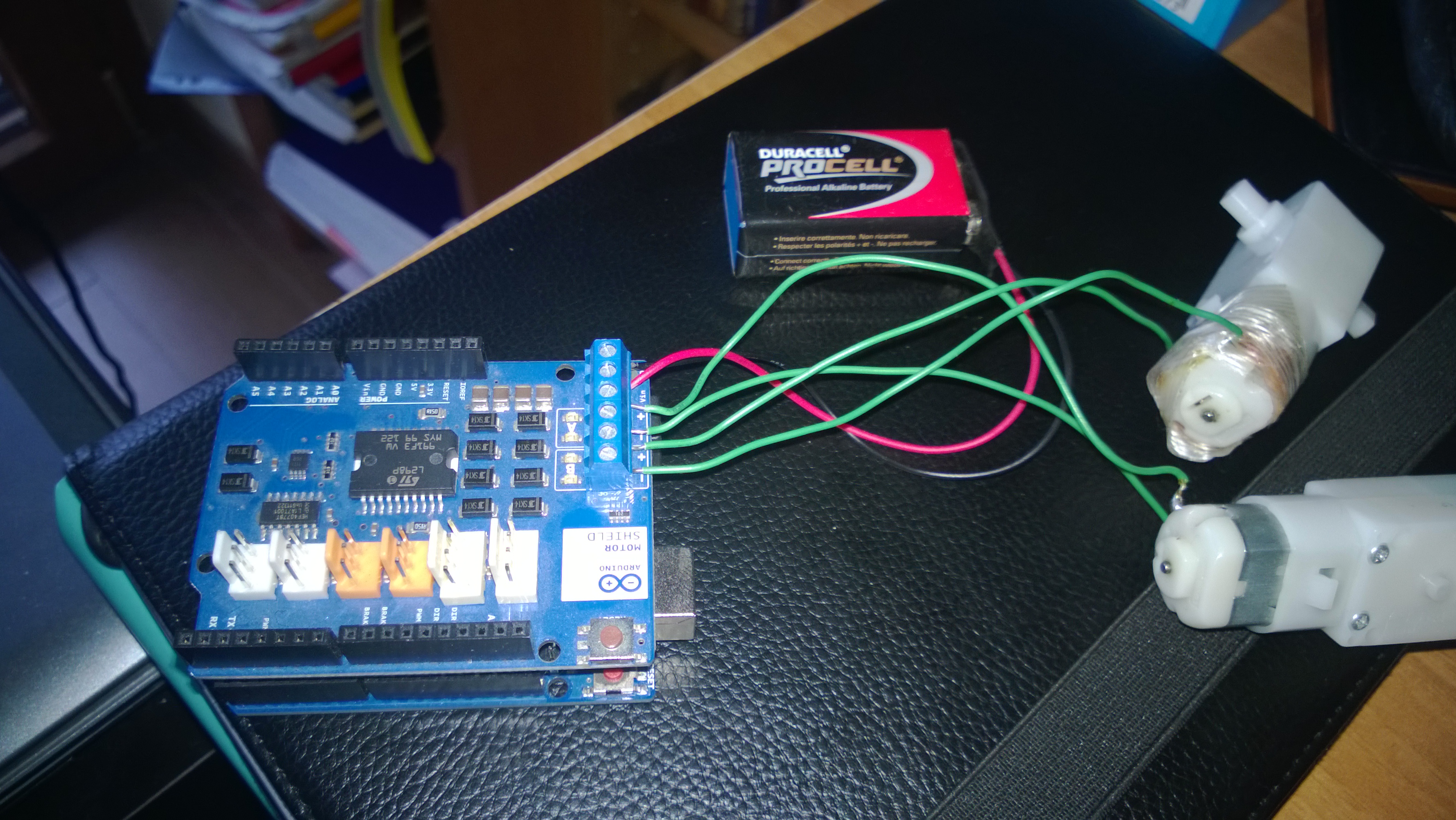 Arduino Motorshield R3 With External Power Supply Dariushs Blog 7424